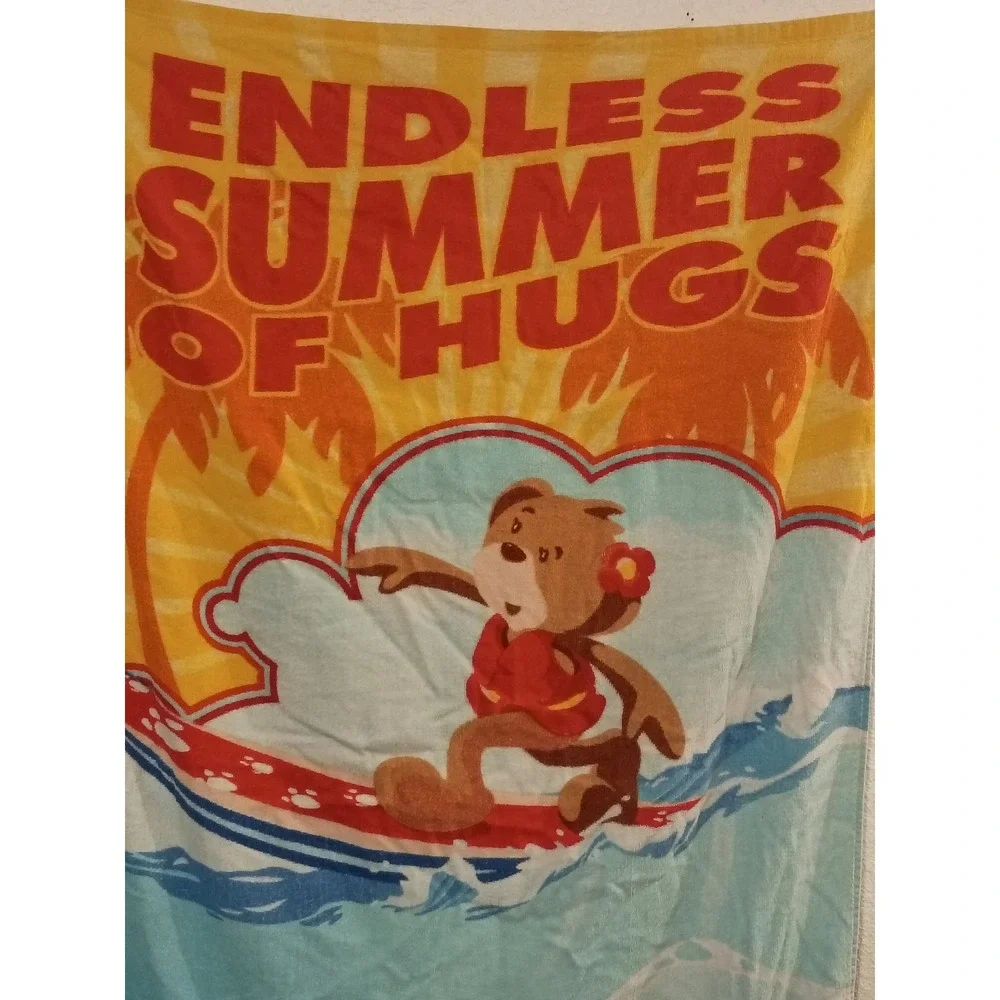 Build-A-Bear‎ Workshop Endless Summer of Hugs Beach Towel Surfing Scuba Kids